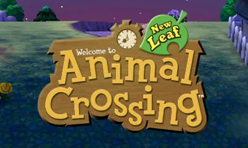 Animal Crossing - New Leaf (Usa) screen shot title